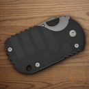 Boker Plus Subcom 2.0 Folding Knife 2.25" D2 Tool Steel Blade Black Zytel/Stainless Handle