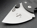Boker Plus Subcom 2.0 Folding Knife 2.25" D2 Tool Steel Blade Black Zytel/Stainless Handle