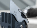 Boker Plus Subcom 2.0 Folding Knife 2.25" D2 Tool Steel Blade Black Zytel/Stainless Handle