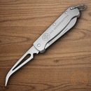 Boker Plus Seenotretter 01 Pocket Knife 4116 Steel Blade Stainless Handle.