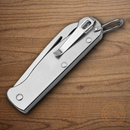 Boker Plus Seenotretter 01 Pocket Knife 4116 Steel Blade Stainless Handle.