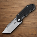 Boker Plus Davlin Folding Knife 2.88" D2 Tool Steel Blade Black G10/Stainless Handle