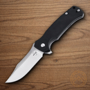 Boker Plus M.E.R.K. 1 Folding Knife 3.63" D2 Tool Steel Blade Black G10 Handle