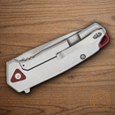 Boker Plus Gemtek Folding Knife 2.88" D2 Tool Steel Blade Gray G10/Stainless Handle