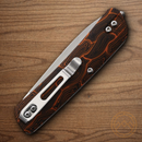 Boker Plus Tech Tool Folding Knife 2.88" 12C27 Sandvik Steel Blade Orange G10 Handle