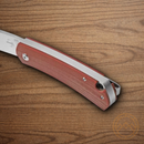 Boker Plus Boston Folding Knife 2.75" D2 Tool Steel Blade Burgundy G10 Handle