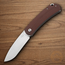 Boker Plus Boston Folding Knife 2.75" D2 Tool Steel Blade Burgundy G10 Handle