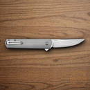 Boker Plus Kwaiken Folding Knife 3" CPM S35VN Steel Blade Gray Titanium Handle