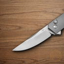 Boker Plus Kwaiken Folding Knife 3" CPM S35VN Steel Blade Gray Titanium Handle