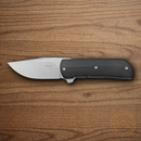 Boker Plus Urban Trapper Stubby Folding Knife 2" VG-10 Steel Blade Black G10 Handle.