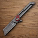 Boker Plus Fragment Folding Knife 2" 440C Steel Blade Black Stainless Handle.