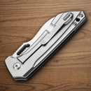 Boker Plus Swoopy Folding Knife 3" Nitro V Steel Blade Tan G10 Handle