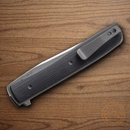 Boker Plus Urban Trapper Folding Knife 3.38" VG-10 Steel Blade Black G10 Handle