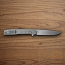 Boker Plus Urban Trapper Folding Knife 3.88" Stainless Steel Blade Gray Titanium Handle