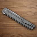 Boker Plus Urban Trapper Folding Knife 3.88" Stainless Steel Blade Gray Titanium Handle