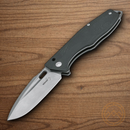 Boker Plus Caracal 42 Folding Knife 3.5" D2 Tool Steel Blade Black G10 Handle