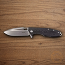 Boker Plus Caracal Folding 3.38" Knife D2 Tool Steel Blade Black G10 Handle.