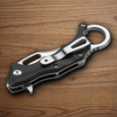 Boker Plus Wildcat Karambit Folding Knife 2.88" D2 Tool Steel Blade Black G10 Handle