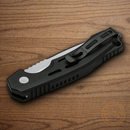 Boker PlusThunder Storm Folding Knife 3" AUS-8 Steel Blade Black Aluminum Handle