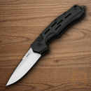 Boker PlusThunder Storm Folding Knife 3" AUS-8 Steel Blade Black Aluminum Handle