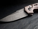 Boker Plus Thunder Storm Folding Knife 3" AUS-8 Steel Blade Coyote Brown Aluminum Handle
