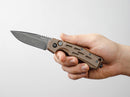 Boker Plus Thunder Storm Folding Knife 3" AUS-8 Steel Blade Coyote Brown Aluminum Handle
