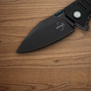 Boker Plus Bend Folding Knife 2.63" D2 Tool Steel Blade Black GFN Handle