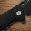 Boker Plus Bend Folding Knife 2.63" D2 Tool Steel Blade Black GFN Handle