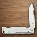 Boker Plus Atlas SW Folding Knife 2.88" 12C27 Sandvik Steel Blade Stainless Handle