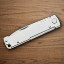 Boker Plus Atlas SW Folding Knife 2.88" 12C27 Sandvik Steel Blade Stainless Handle