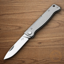 Boker Plus Atlas SW Folding Knife 2.88" 12C27 Sandvik Steel Blade Stainless Handle