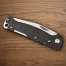 Boker Plus Atlas Folding Knife 2.91" D2 Tool Steel Blade  Black Stainless Handle