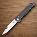 Boker Plus Atlas Folding Knife 2.91" D2 Tool Steel Blade  Black Stainless Handle