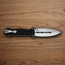 Boker Plus Cheus Folding Knife 3.5" VG-10 Steel Blade Black G10 Handle.