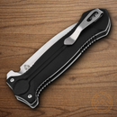 Boker Plus Cheus Folding Knife 3.5" VG-10 Steel Blade Black G10 Handle.