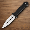 Boker Plus Cheus Folding Knife 3.5" VG-10 Steel Blade Black G10 Handle.