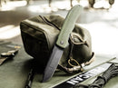 Boker Plus Tac-Master Folding Knife 4" Nitro V Steel Blade Green Micarta Handle