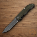 Boker Plus Tac-Master Folding Knife 4" Nitro V Steel Blade Green Micarta Handle