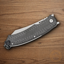 Boker Plus Takara Folding Knife 3.13" D2 Tool Steel Blade Carbon Fiber Handle