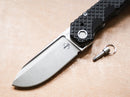 Boker Plus Hermod Folding Knife 3.63" D2 Tool Steel Blade Black G10 Handle
