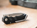 Boker Plus Hermod Folding Knife 3.63" D2 Tool Steel Blade Black G10 Handle