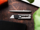Boker Plus Cutweazle Folding Knife 1.18" Stainless Steel Blade Black G10 Handle