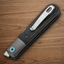 Boker Plus Modern Folding Knife 2.5" Nitro V Steel Blade Black Micarta Handle