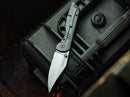 Boker Plus Max Folding Knife 3.25" CPM S35VN Steel Blade Gray Titanium Handle