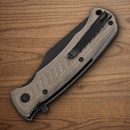 Boker Plus Micro Tracker Folding Knife 3.13" 154CM Steel Blade Tan Micarta Handle
