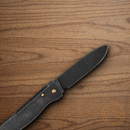 Boker Plus Atlas Mini Folding Knife 1.63" 12C27 Sandvik Steel Blade Black Stainless Handle