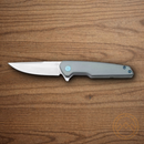 Boker Plus The Dace Folding Knife 2.88" Nitro V Steel Blade Blue Aluminum Handle