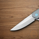 Boker Plus The Dace Folding Knife 2.88" Nitro V Steel Blade Blue Aluminum Handle