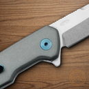 Boker Plus The Dace Folding Knife 2.88" Nitro V Steel Blade Blue Aluminum Handle