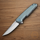 Boker Plus The Dace Folding Knife 2.88" Nitro V Steel Blade Blue Aluminum Handle